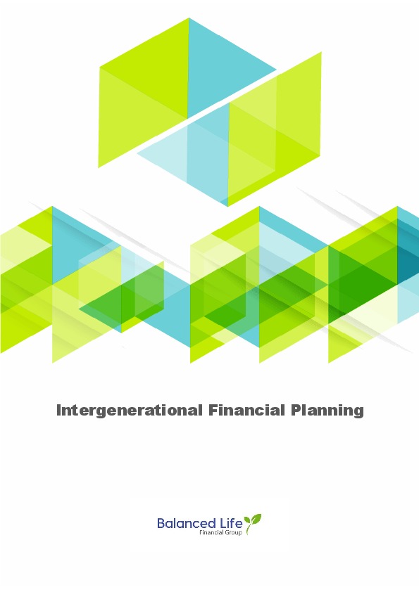 Intergenerational Financial Planning